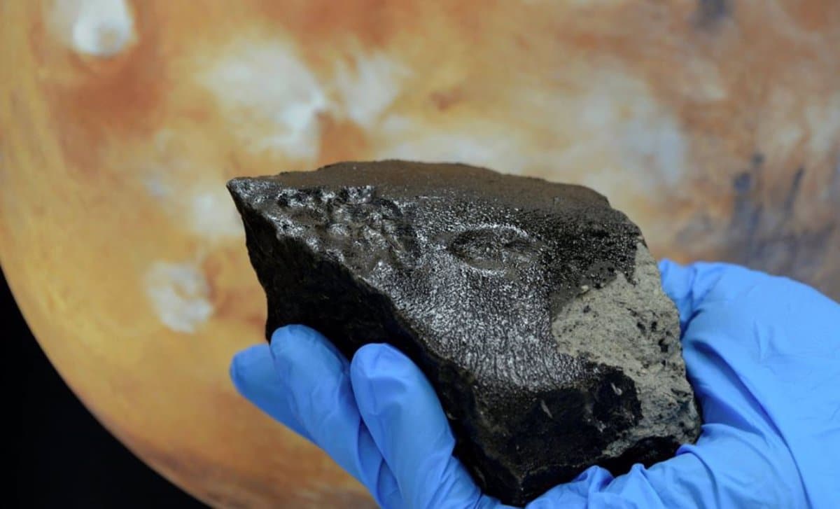 Meteorito marciano caído en Marruecos desvela compuestos orgánicos inéditos