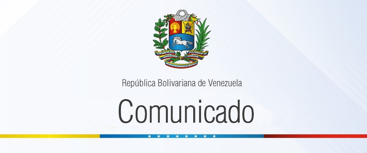 (+Comunicado) Venezuela rechaza cuestionamiento de EEUU