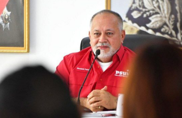 Diosdado Cabello dice estar "triste" por las primarias opositoras