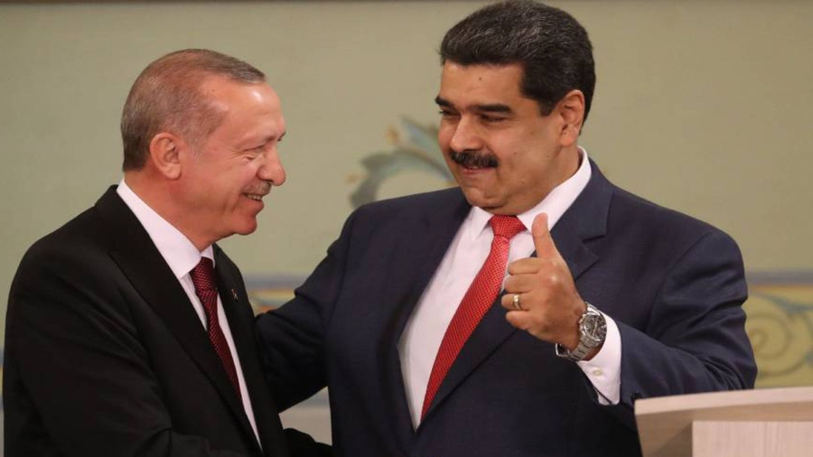 Maduro espera “construir el nuevo mundo” con Erdogan