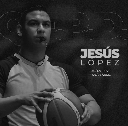 El baloncesto venezolano está de luto: Falleció el joven árbitro Jesús López