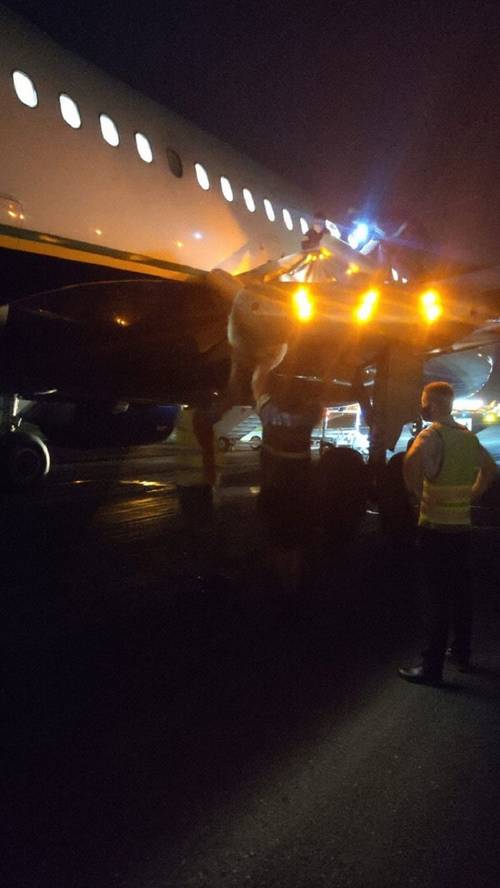 Evacuación de avión deja varios heridos (+Detalles)
