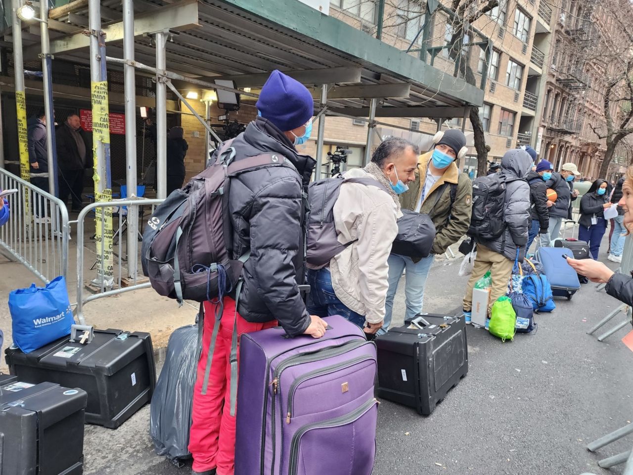 Nuevo refugio para inmigrantes en Nueva York: Sepa a cuántos albergará | Diario 2001