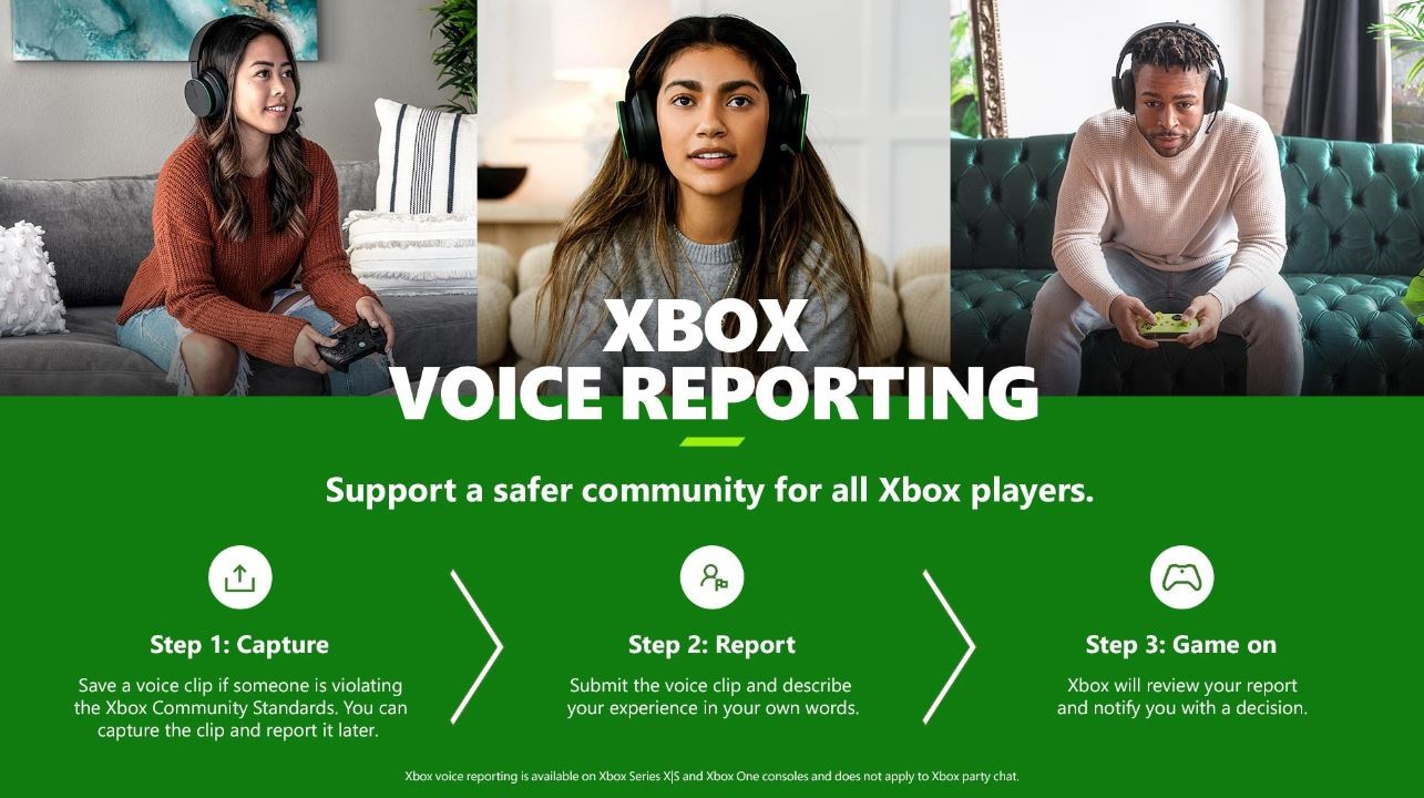Entérate de la nueva función de Xbox para reportar mensajes de voz inapropiados