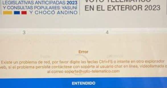 Ecuatorianos en España reportan fallas para ejercer el voto