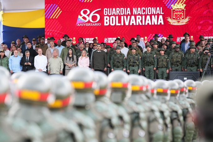 ¡Sépalo! Así catalogó el presidente Nicolás Maduro a la Guardia Nacional Bolivariana