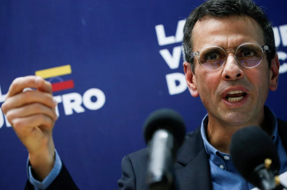 Henrique Capriles sale a las calles para promover la candidatura de Edmundo González (+VIDEO)