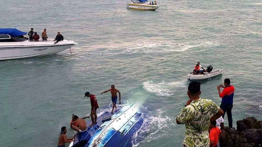 Remolino voltea un barco y deja un muerto (+Detalles)