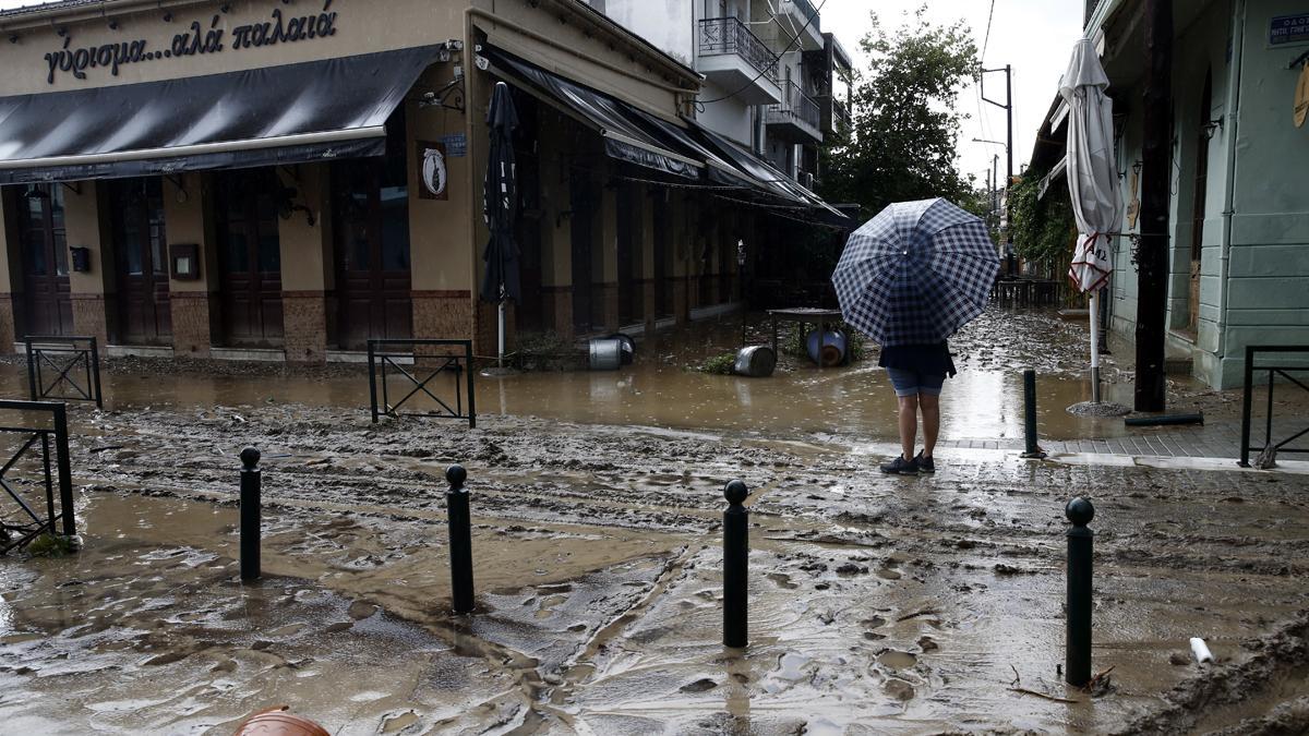 Alerta en Grecia por fenómeno climático extremo