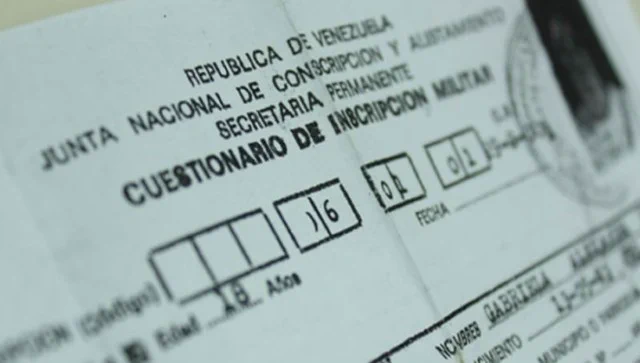 Estos son los requisitos para la inscripción militar en Venezuela