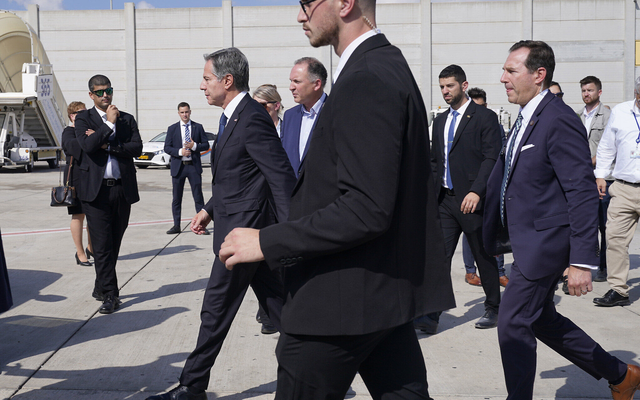 Secretario de Estado de EEUU, Antony Blinken llega a Israel