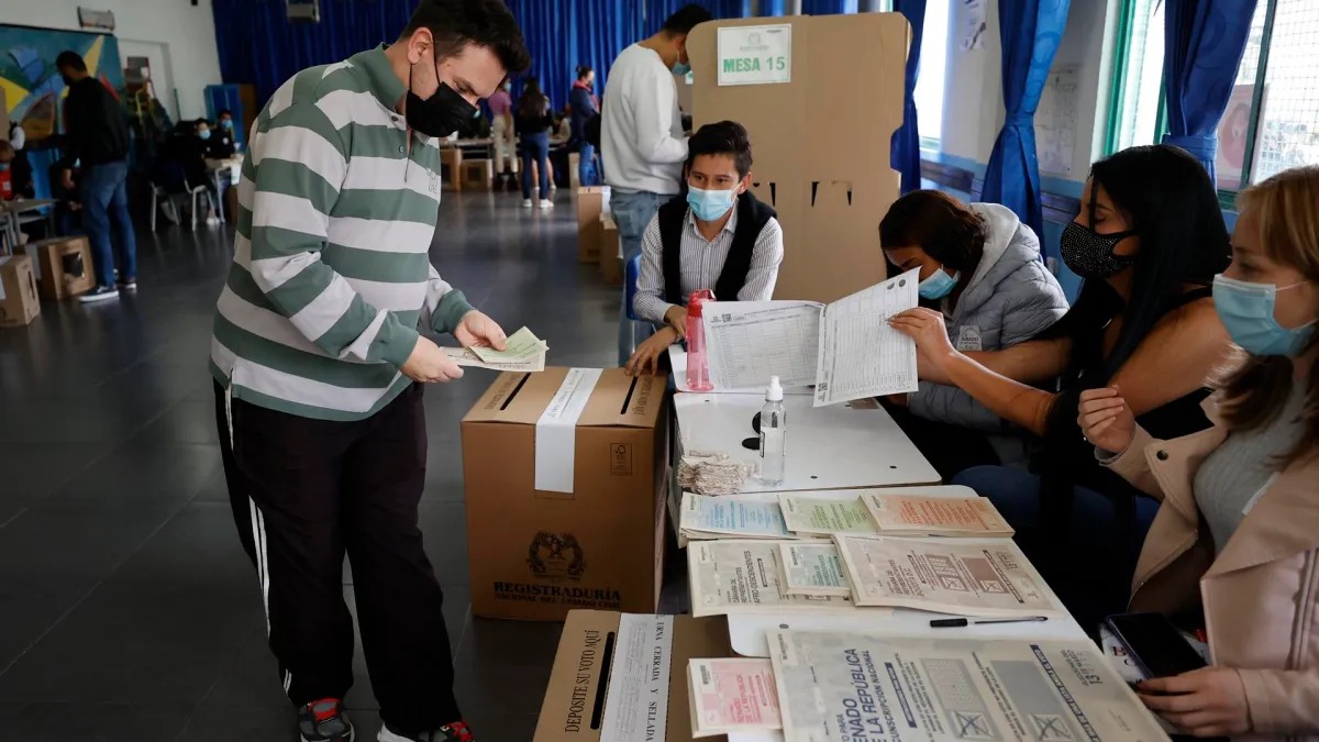 Así transcurre la jornada electoral en Colombia