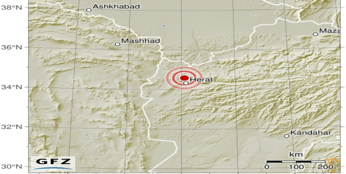 Terremoto de gran magnitud sacude el oeste de Afganistán