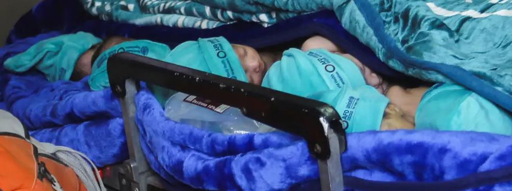 Más de 30 bebés prematuros reciben atención al sur de Gaza