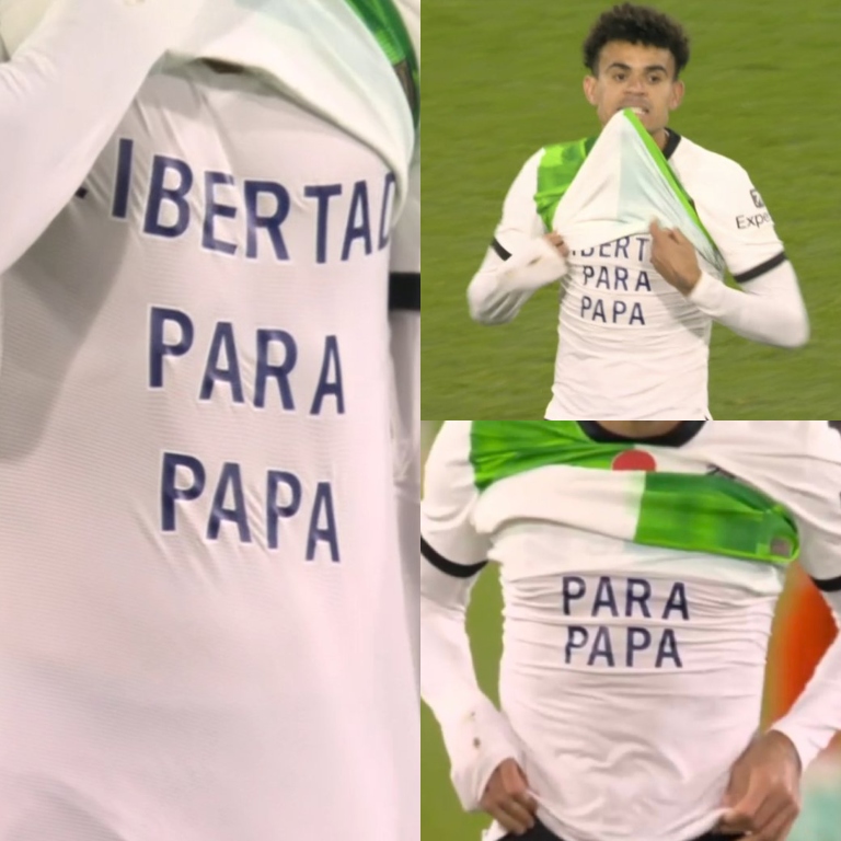 Luis Díaz conmovió con este gesto en la Premier League