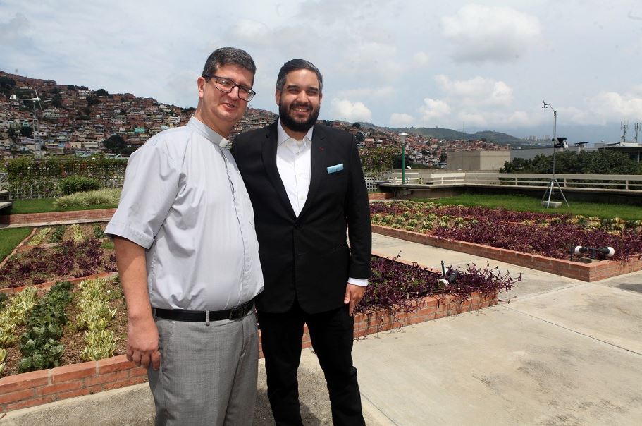 Nicolás Maduro Guerra visitó la UCAB con este propósito (+FOTOS)