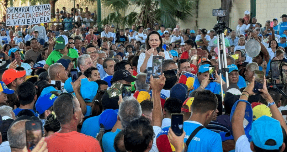 María Corina Machado reacciona a opositores que votarán en el referéndum del Esequibo