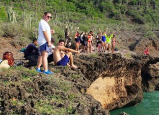 Turistas polacos y rusos hacen actividades de aventura en Margarita