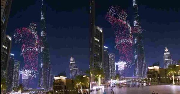 Reproducen un holograma de Papá Noel en Emiratos Árabes Unidos (+Video) | Diario 2001