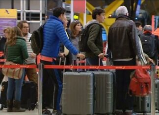 Huelga afecta varios vuelos en el aeropuerto de Bruselas