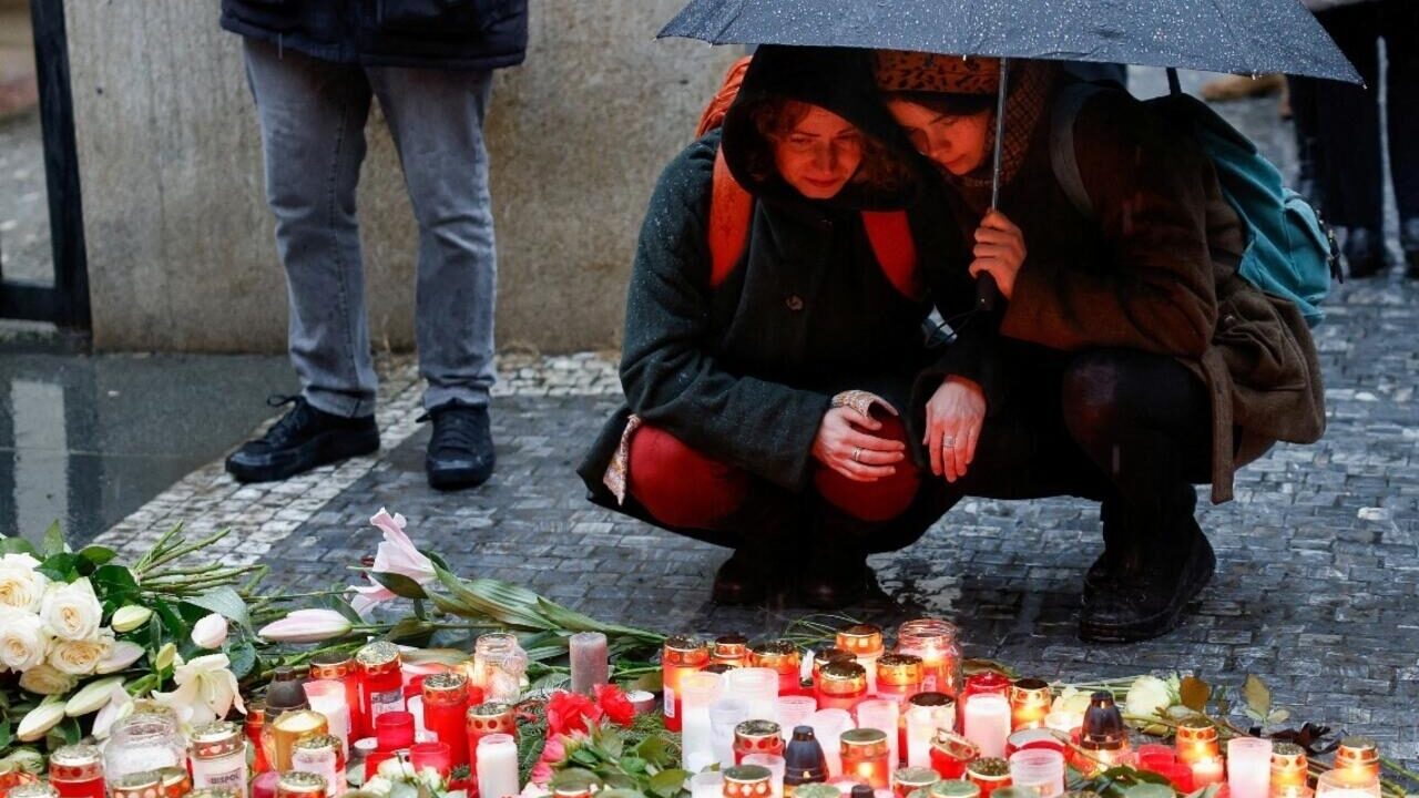 Luto nacional en República Checa por víctimas de tiroteo en Praga