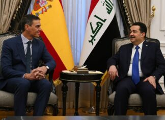 Presidente del Gobierno español y el primer ministro de Irak sostienen reunión