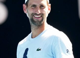 Djokovic supera sus problemas físicos y ya entrena en Australia (+Video)