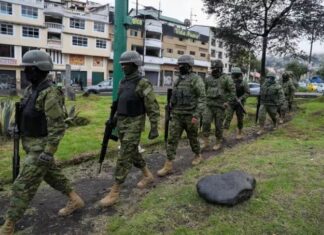 Militares ecuatorianos desarticularon nueve grupos 