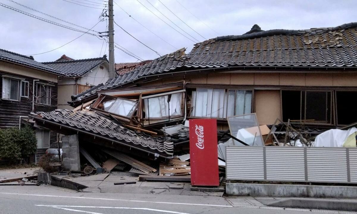 En imágenes: Así vivió Japón el fuerte terremoto de este #01Ene