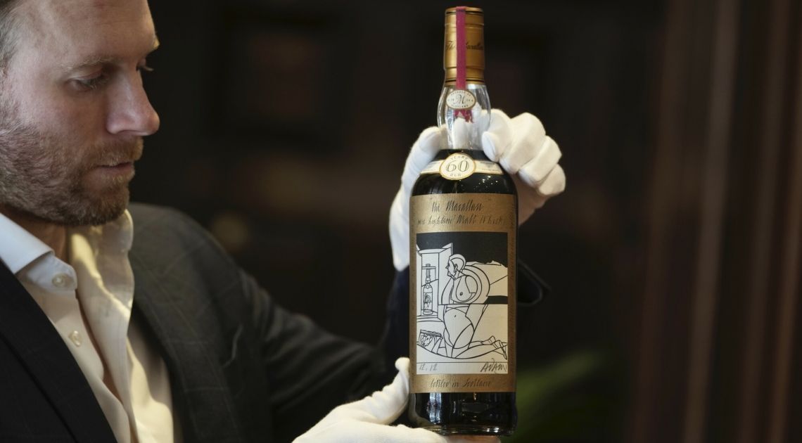 Botella de whisky irlandés logra un récord de venta (+Detalles)