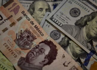 Así se cotiza el peso mexicano frente al dólar este #18Jun