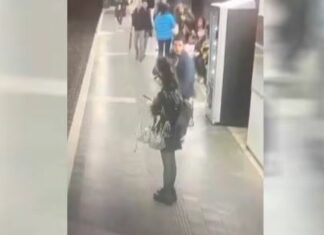 Hombre agrede a varias mujeres en una estación de metro (+Video)