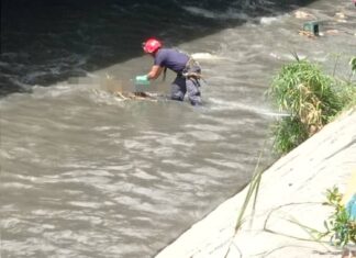 LO ÚLTIMO| Recuperan cadáver en el río Guaire este #27Feb