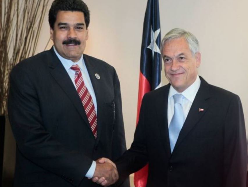 Maduro lamenta la muerte de Sebastián Piñera