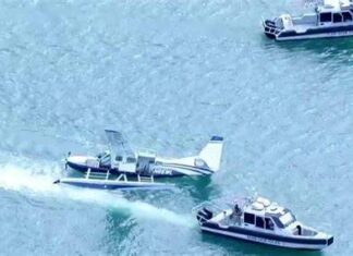 LO ÚLTIMO: Se estrella avión en el puerto de Miami (+VIDEO)