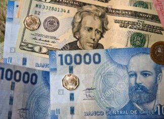 Así se cotiza el peso chileno frente al dólar este #22Abr