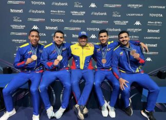 Equipo venezolano de espada estará en los Juegos Olímpicos París 2024