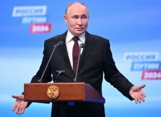 Vladimir Putin consigue reelección con más del 87% de los votos