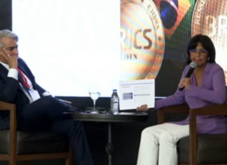 Delcy Rodríguez habló del impacto económico de sanciones sobre Venezuela en Bolivia