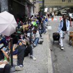 Migrante venezolana se pronuncia ante desalojo de refugio en Nueva York