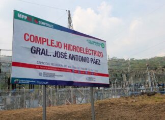 Reactivan Complejo Hidroeléctrico General José Antonio Páez en Barinas