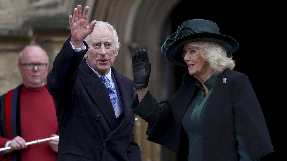 Reaparece el rey Carlos III tras su diagnóstico de cáncer