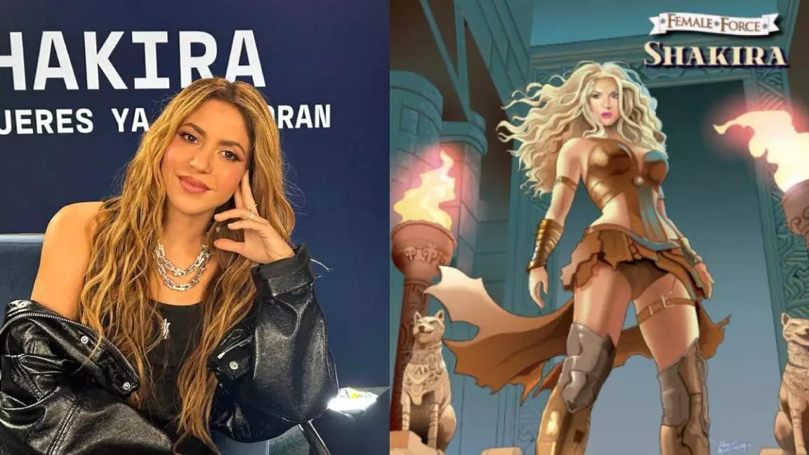 La colombiana Shakira será inmortalizada en un cómic (+Detalles)