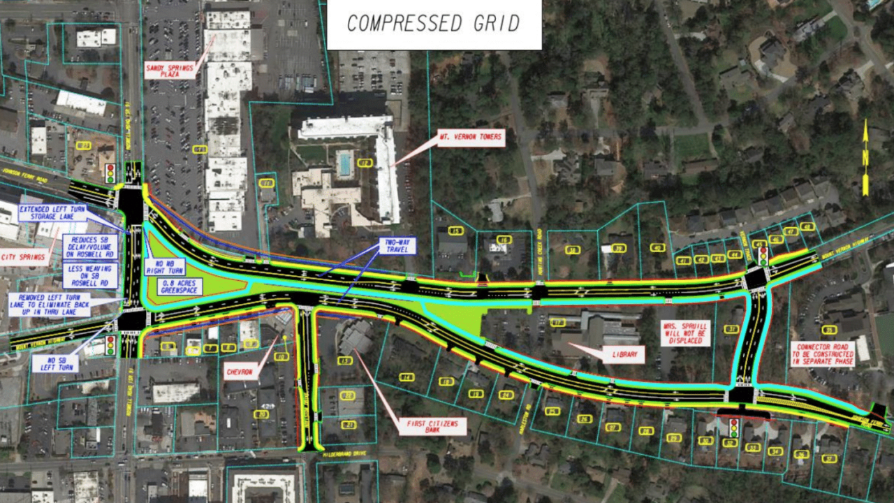 Atlanta | Ejecutan nueva fase del proyecto de construcción en Sandy Springs (+Detalles)