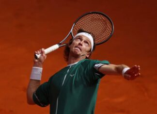 Tenis: Andrey Rublev corta su mala racha en Madrid