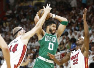 NBA: Los Celtics ponen en jaque al Miami Heat