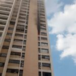 Reportan incendio de un apartamento en Caracas este #30Abr (+Video)