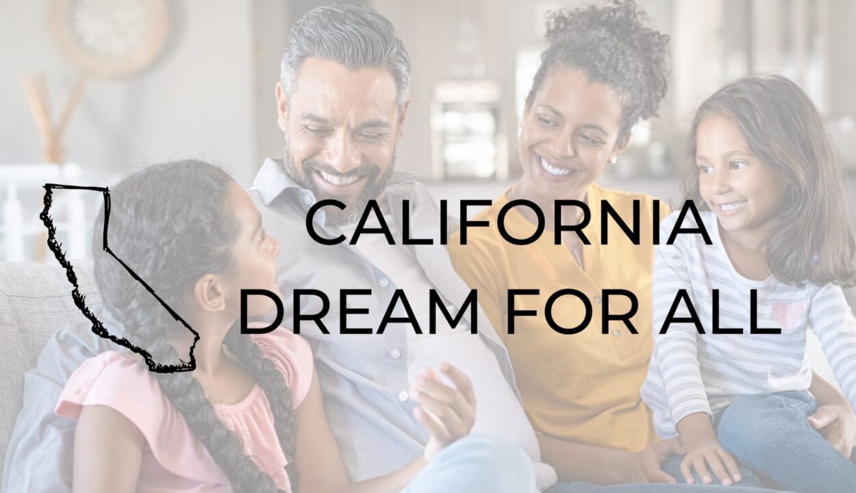 California abre inscripciones del programa de préstamos para viviendas 'Dream For All'