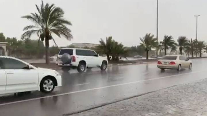 En imágenes: Reportan inundación del Aeropuerto Internacional de Dubai