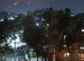 Reportan un incendio forestal en La Victoria este lunes #15Abr (+Video)